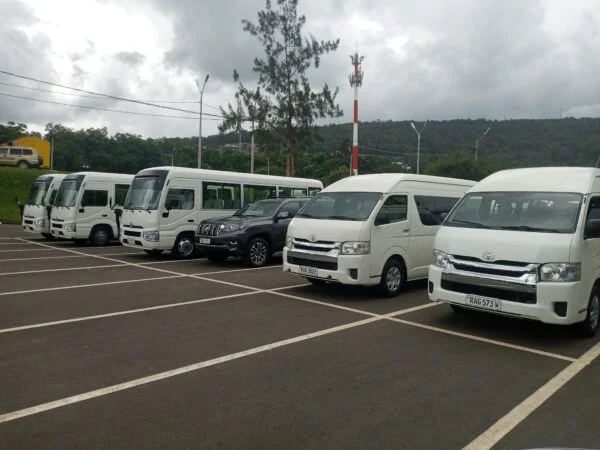 Van options for Kigali private transfers